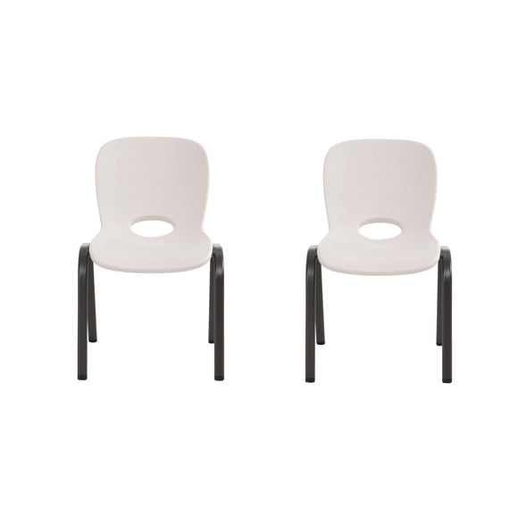 LIFETIME Kids Stacking Chairs Bundle, 2 Pack, Bronze