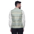 thumbnail image 4 of Atasi Geometric Party Wear Jacket For Men Printed Casual Jackets Elegant Wedding Jacket-Medium, 4 of 6