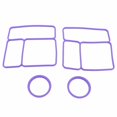 thumbnail image 2 of 2 Pack Silicone Lunch Box Gasket Replacement Set, Lunch Box Seal For OmieBox with Airtight Food Container Gasket Replacement Part For Kids  Lunch Box, 2 of 7
