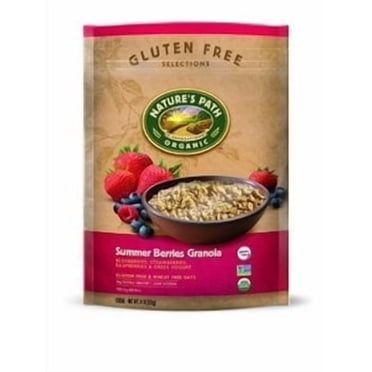 Nature's PATH , GRANOLA Sans Gluten aux Baies, 11 OZ, (Lot de 8)
