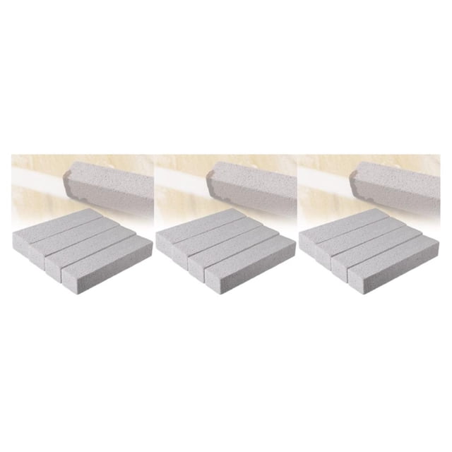 stanreset 4 Pcs Pierre Ponce à Dureté Modérée pour Récurage et Désinfection des Toilettes 4 Pcs 3Ensemble