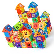 Interlocking House Building Block, Large Sized Blocks Toddler Building Block Toy Spacious House Building Block  For Home For Boys