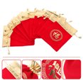 thumbnail image 3 of 10Pcs Chinese Style Lint Bag Candy Wrapping Bag Festival Gift Packaging Bag, 3 of 9