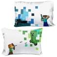 thumbnail image 4 of Minecraft Kids' 4-Piece Full Sheet Set, Kids 100% Polyester, 4 of 4