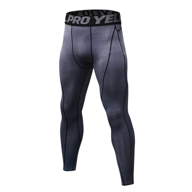 Mens Four Seasons Simple Exercise Tight Fitness Running Stretch Basketball Base Training Compression Pants Fitness Pants Pants