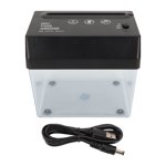 USB Paper Shredder Universal Mini Battery USB Powered Paper Cutting Machine for Office School Home