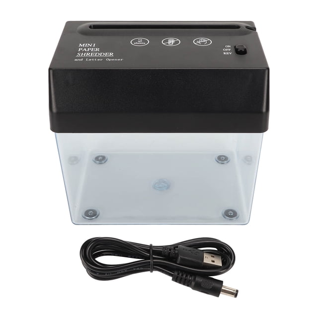 Paper Shredder,USB Paper Shredder Universal Mini Electric Paper Shredder USB Paper Shredder Seamless Integration
