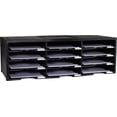 thumbnail image 1 of Storex 12-Compartment Literature Organizer/Document Sorter, Black, 1 of 5