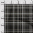 thumbnail image 2 of oneOone Rayon Gray Fabric Plaid Sewing Craft Projects Fabric Prints By Yard 56 Inch Wide, 2 of 4