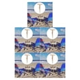 thumbnail image 3 of Maytalsory Support de Verre à Vin Pratique pour Plage et Camping, Support d'Assiette de Service, Table à Vin d'Extérieur Style A, Ensemble de 5, 3 of 6