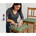 thumbnail image 4 of Soimoi Toile de Polyester de 56 Pouces de Large par 3 Yard - Thème Cachemire - Vert - Matériau d'Extérieur et de Rembourrage Résistant à l'Eau, 4 of 7