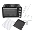 thumbnail image 2 of NutriChef PKRTO28 Kitchen Countertop Convection Oven Cooker with Warming Plates, 2 of 7