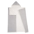 thumbnail image 3 of Safdie & Co. Premium Ultra Soft Reversible Sherpa Hoodzy Hooded Throw Blanket Light Grey, 3 of 3