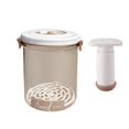 thumbnail image 3 of Vacuum Container Meal Prep Container, Leak Resistant, Universal Vacuum Seal Food 1.45 L, 3 of 9