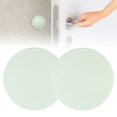 thumbnail image 1 of 2 Pcs Round Adhesive Silicone Door Stopper, Wall Protector for Handle, 5cm Green, 1 of 5