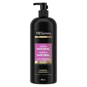 TRESemmé Shampooing propre & Cheveux naturellement hydratés, 828 ml