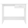 thumbnail image 2 of vidaXL Desk White 100x50x76 cm Engineered Wood, 2 of 4
