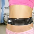 thumbnail image 4 of Abdominal Dialysis Belt Safety Breathable Dustproof Stretchy Drainage Protection Black 90cm, 4 of 8