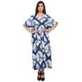 thumbnail image 1 of Moomaya Caftan de Plage, Paréo de Bikini, Robe Longue Maxi Caftan pour Femmes - 2TG-3TG, 1 of 6