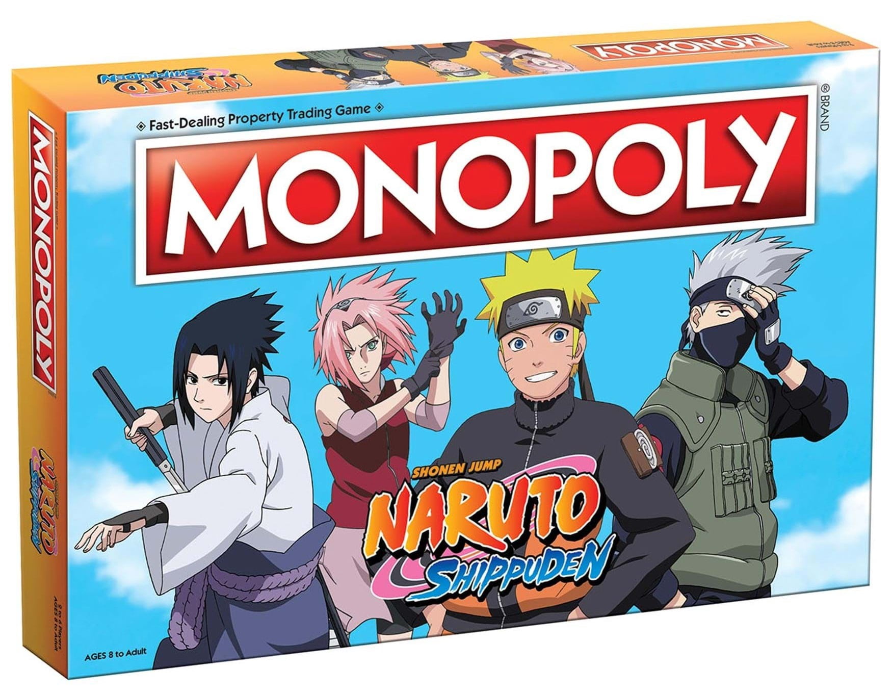 Monopoly : Naruto 2 à 6 Joueurs, 8 Ans et Plus, 60+ minutes