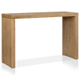 thumbnail image 1 of Bouclair Console en Bois Naturel, 1 of 6