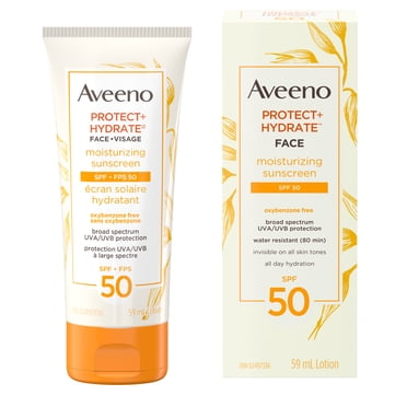 Aveeno Protect + Hydrate Face Moisturizing Sunscreen SPF 50, 59 mL