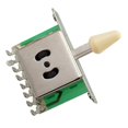 thumbnail image 1 of lionlar Guitar 3 Way Pickup Selector Switch for Electric Guitar Parts Cream, 1 of 5