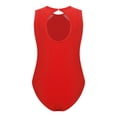 thumbnail image 2 of ranrann Combinaison Sans Manches pour Filles avec Strass Pailletés, Rouge 12, 2 of 7