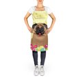 thumbnail image 2 of Carolines Treasures BB6005APRON Easter Eggs Pug Brown Apron, 2 of 4