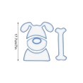 thumbnail image 1 of Agiferg Loyal Puppy Template Set, Loyal Puppy Template Cutting Ruler, DIY Quilting, Sewing, Handicraft Embroidery, Creative Handcrafted Gifts, 1 of 2