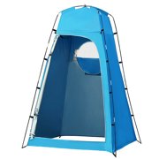 Privacy shelter tent portable outdoor shower toilet changing room tent with detachable bottom, suitable for camping beach photography
