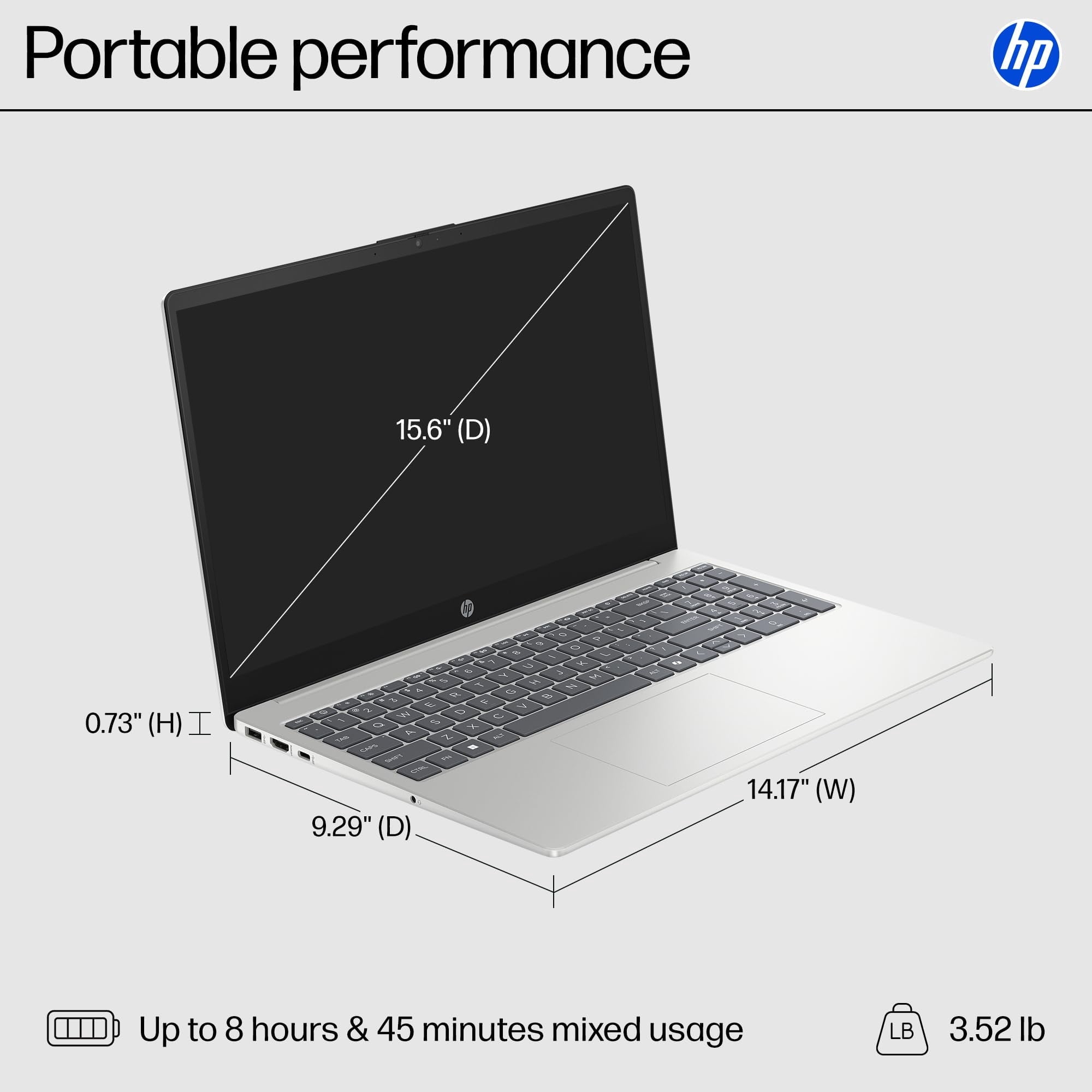 HP 15.6