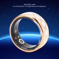 thumbnail image 4 of Smart Ring, Exercise Monitoring 18mAh App Compatible Smart Ring Health Tracker  for Men Women Size 7,Size 8,Size 9,Size 10,Size 11,Size 12,Size 13, 4 of 7