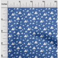 thumbnail image 1 of oneOone Cotton Silk Fabric Triangle Geometric Print Fabric BTY 42 Inch Wide, 1 of 5