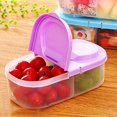 thumbnail image 4 of Wzzjkit Fridge Organizer, Stackable Refrigerator Organizer Bins with Lids, Fridge Organizers and Storage Containers for Fruit, Vegetable, Food, Drinks, Cereals, 4 of 4