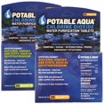 thumbnail image 1 of Potable Aqua  Chlorine Dioxide Tablets - Pack of 20, 1 of 1