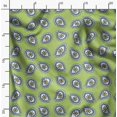 thumbnail image 2 of Soimoi Modal Satin Fabric Abstracts Abstract Print Fabric by the Yard 42 Inch Wide, 2 of 6