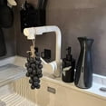thumbnail image 2 of Ornement de Savon Fait à la Main Motif Raisin Style Réaliste pour Salle de Bain Compagnon Décoratif Cadeau Laver le Visage Nettoyage Doux Fini Naturel Matériau en Cire en Noir W-562 Noir, 2 of 7