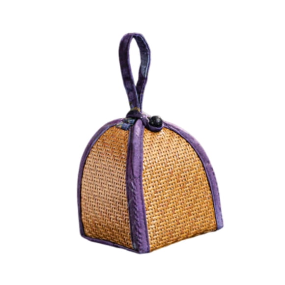 GROWTH TANK Sac de Rangement pour Tasses à Thé Compact Organisateur de Vaisselle Multifonction pour Voyage Violet