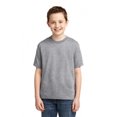 thumbnail image 1 of (athleticheather, s) - Jerzees T-Shirt à Manches Courtes pour Garçons 50/50 Coton/poly. 29B, 1 of 1