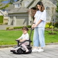 thumbnail image 2 of Aosom 3 in 1 Ride on Push Car, Licensed Kids Sliding Car, White, 2 of 10