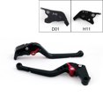thumbnail image 1 of Long Brake Clutch Levers For Ducati Hypermotard 1100/SP 2007-2012 Black, 1 of 1