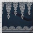 thumbnail image 3 of Soimoi Velvet Fabric Floral & Semi Mandala Panel Print Fabric by The Yard 58 Inch Wide, 3 of 3