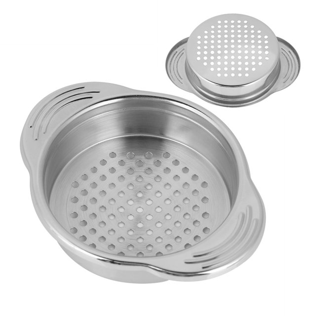 Noref Alimentaire Peut Passer, Inox Alimentaire Peut Passer, 1pc en Acier Inoxydable Conserve Drainer Passer Thon Peut Presse à Huile Presse Presse à Presser