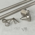 thumbnail image 3 of Ella 1 Rod 36-72 Nickel/Stl, 3 of 6