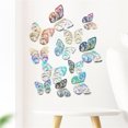 thumbnail image 4 of pstuiky Home Decoration 12Pcs Metal Texture Hollow Wall Sticker, 4 of 6