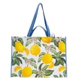 thumbnail image 1 of Walmart Extra-Large Reusable Shopping Bag, Grocery Tote Bag with Double Handles, Blue, 1 of 9