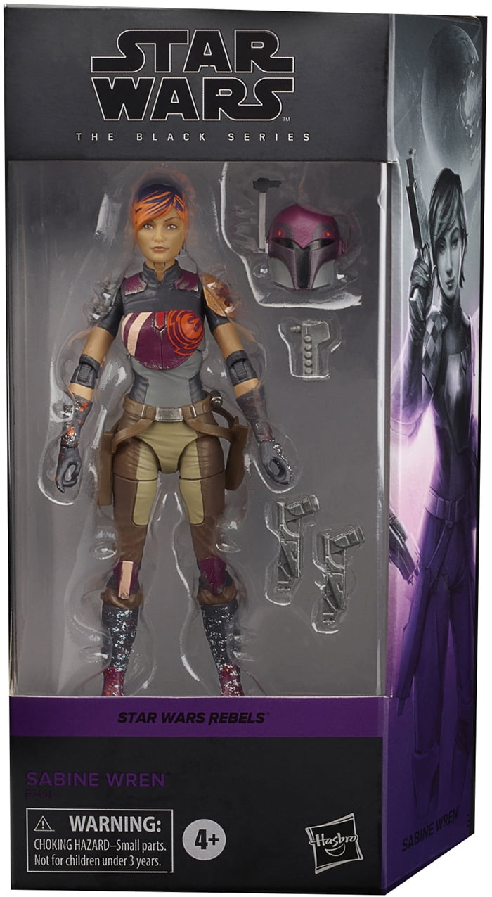 Star Wars The Black Series Figurine Articulée de 6 Pouces Rebels - Réédition Sabine Wren