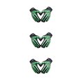 thumbnail image 1 of Baohd Lightweight And Shockproof Skeleton Riding Gloves For Autumn Winter Breathable And Comfortable Nylon Multifunctional green XS（kid） 3Set, 1 of 6