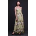 thumbnail image 2 of Bimba Robe Longue Maxi Tube à Corsage Smocké pour Femmes à Imprimé Floral et Martin-Pêcheur - XX-Grand, 2 of 7